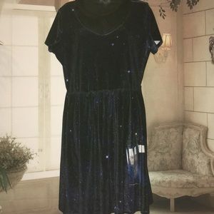 NWOTBBC Doctor Who dress in plush velvet